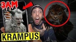 GONE WRONG CALLING KRAMPUS ON FACETIME AT 3AM! KRAMPUS CAME TO MY HOUSE