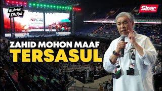 Zahid mohon maaf akibat terkhilaf di Himpunan Pembebasan Palestin