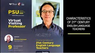 21st Century English Language Teachers By Dr Willy A Renandya