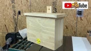 How to build a Honeybee Swarm Trap | beekeeping