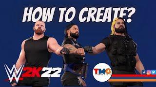 How To Create The Shield WWE 2K22 Creation