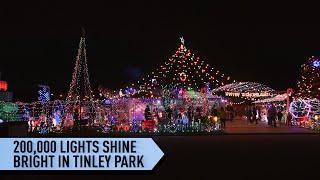 200,000 Christmas Lights Shine Bright in Tinley Park