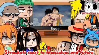 Post-Time Skip Strawhats React to Future! (One Piece) GACHA LIFE