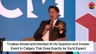 Trudeau Called Out In Calgary