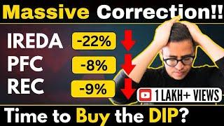 Massive Decline in IREDA/PFC/REC Stocks - Time to buy? | PFC Full Analysis | Rahul Jain #stocks