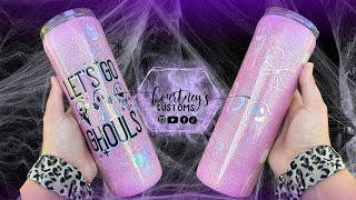 CUTE PINK HALLOWEEN TUMBLER