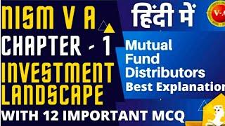 NISM Mutual Fund Chapter 1 : Investment Landscape | NISM Mutual Fund Exam Preparation