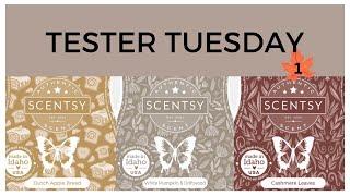 Tester Tuesday NEW Fall / Winter - Dutch Apple Bread, White Pumpkin & Driftwood and Cashmere Leaves