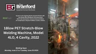 Lot 58 Ecologic: 1Blow PET Stretch-Blow Molding Machine | The Branford Group