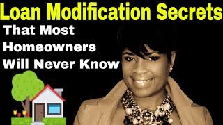 Loan Modification Secrets| Loan Modification Explained