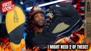 I WASN'T READY!! FIRST LOOK JORDAN 5 A MA MANIERE! BEST COLLAB OF 2023??