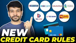 All Banks Credit Card New Rules Announced | Must Watch to Save Your Hard Earned Money