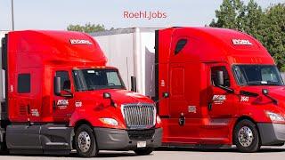 Roehl Transport's National Dry Van Truck Driving Job