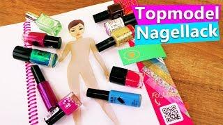 Topmodel malen mit Nagellack! 3 Nagellack Challenge | Neues Outfit im Topmodel Buch