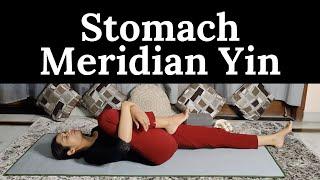 Yin Yoga for Stomach Meridian - 20 Minutes - NO PROPS YIN