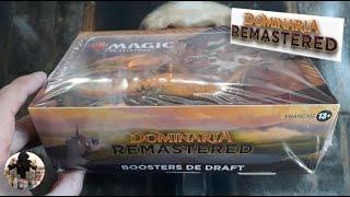 Dominaria Remastered : ouverture d'une boîte de 36 boosters de Draft, cartes Magic The Gathering