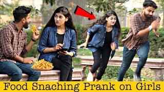 Food Snatching Prank On Cute Girls Prank | Part 3 @ThatWasCrazy