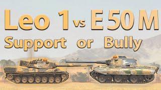 WOT Blitz Face Off || Leopard 1 vs E 50 M