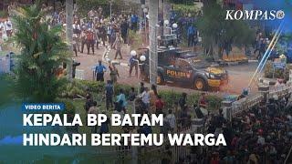 Unjuk Rasa Warga Adat Pulau Rempang Kembali Ricuh