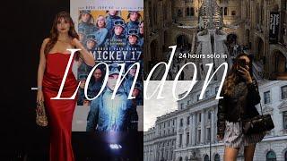 24 Hours Solo in London | Borough Market, Movie Premiere, Museum