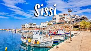 Sissi Crete, walking tour 4K, vlog, hike, Greece travel guide 2025