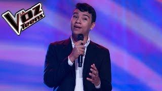 Leandro Teherán canta ‘Todo de cabeza’ | Audiciones a ciegas | La Voz Teens Colombia 2016