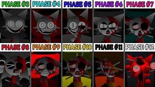 From Phase 3 To NEW Phase 12 Definitive Version in Incredibox Sprunki All Phases!