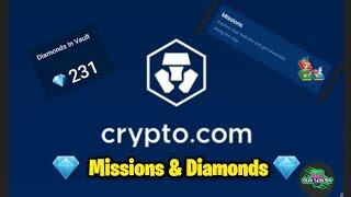 How to Maximise  Diamonds  on crypto.com with Missions CRO