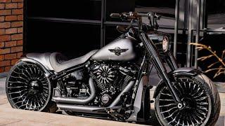  Harley-Davidson Fat Boy bad ass ‘Fat Box III’ by Box39 @DARKKUSTOM