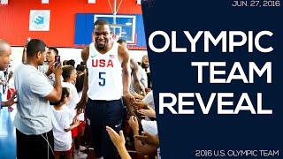 TEAM REVEAL // 2016 U.S. Olympic Men's Basketball Team