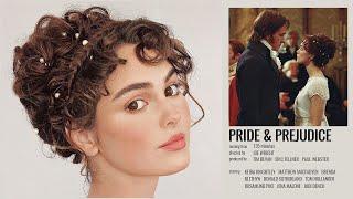 elizabeth bennet "pride & prejudice" makeup & hair tutorial