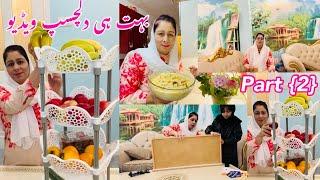 Pakistani Kashmiri Mom Daily Routine In UK | How To Fix A Drawer || Fruit Custard | Kashmiri Dolly ,