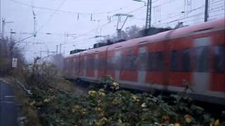 Bahnverkehr in Harsum am 02.12.2012