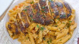 CREAMY Cajun Chicken Pasta Recipe