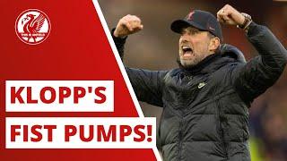 90 seconds of Jurgen Klopp's fist pump celebrations!