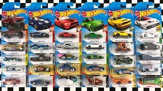 Opening 30 New Hot Wheels 2018 P Case Cars!