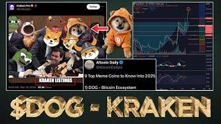 $DOG (Bitcoin) Analyst Predict $5.4B Market Cap  (KRAKEN Hint)