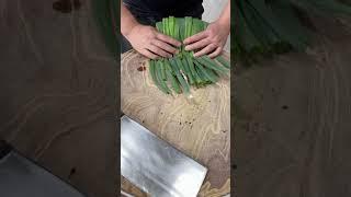 Easy Way to Cut Big Spring Onions – Step-by-Step Guide