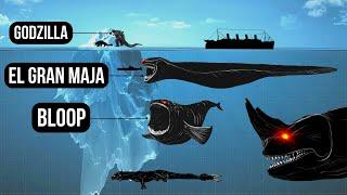 El Gran Maja & Bloop | Size Comparison vs Legendary Sea Monsters