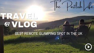 BEST REMOTE GLAMPING SPOT HEREFORDSHIRE, UK | WITH HOT TUB & FIRE PIT | DRAGONS GATE