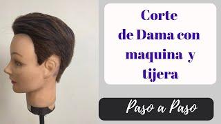 Corte para dama con maquina [PASO A PASO]