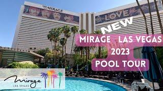 2023 MIRAGE LAS VEGAS  Pool Tour     #lasvegas #vegas