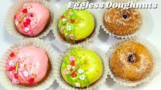 Eggless Doughnut Recipe | The only Recipe for Perfect Doughnuts at Home | No Cutters Needed