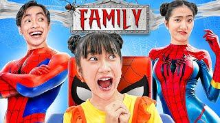 OMG!!! My Family Suddenly Became Spiderman Family | Baby Doll And Mike