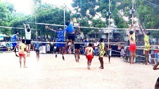 Ervadi volleyball match2021 Ervadi VS cvc keelakarai