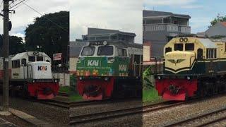 Hunting Kereta Api di Stasiun Cakung pada Pagi Hari