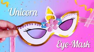 DIY Unicorn Eye Mask | Birthday Party Props