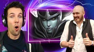 GRUBBY Reacts to @SirActionSlacks' LOREGASM! - Dota 2