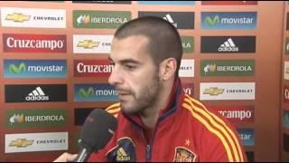 Las sensaciones de Álvaro Negredo en la Eurocopa