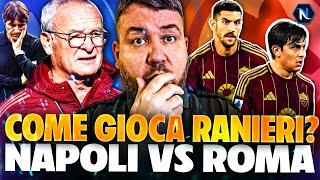 ​Come GIOCA RANIERI?🟡i TITOLARI della ROMA?​#napoliroma #claudioranieri #mctominay